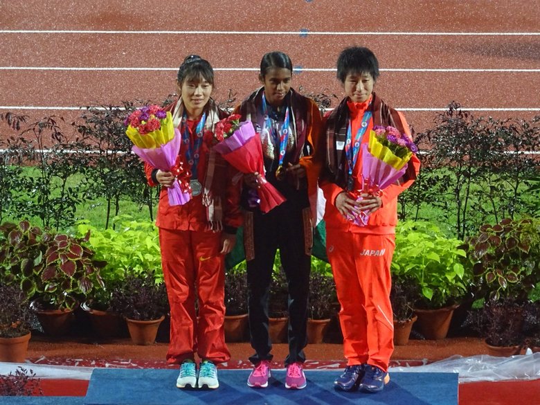 【アジア選手権2日目】1500mで陣内綾子が銅メダル獲得