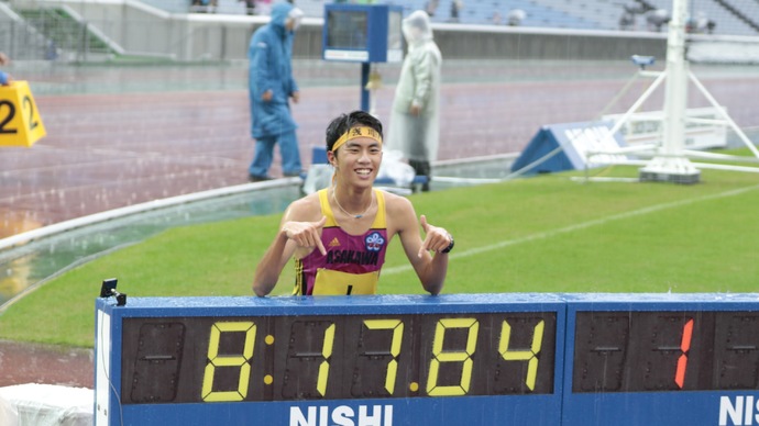 【レポート&コメント】ジュニオリ、A男子3000mで中学新！