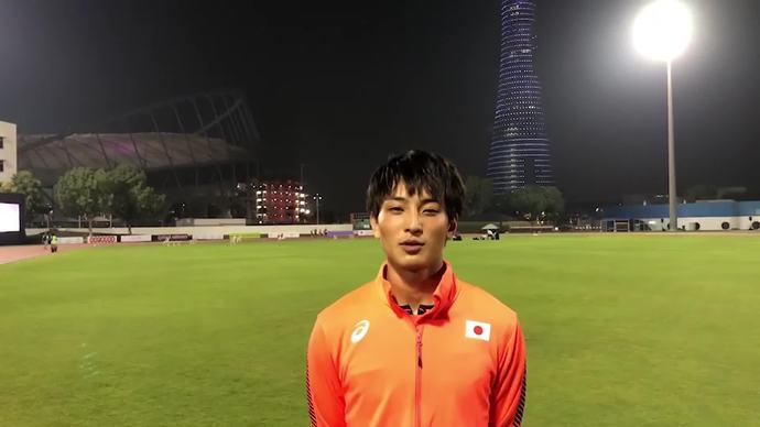 【ドーハ世界陸上】コメント：橋岡優輝、男子走幅跳で日本22年ぶりの入賞！