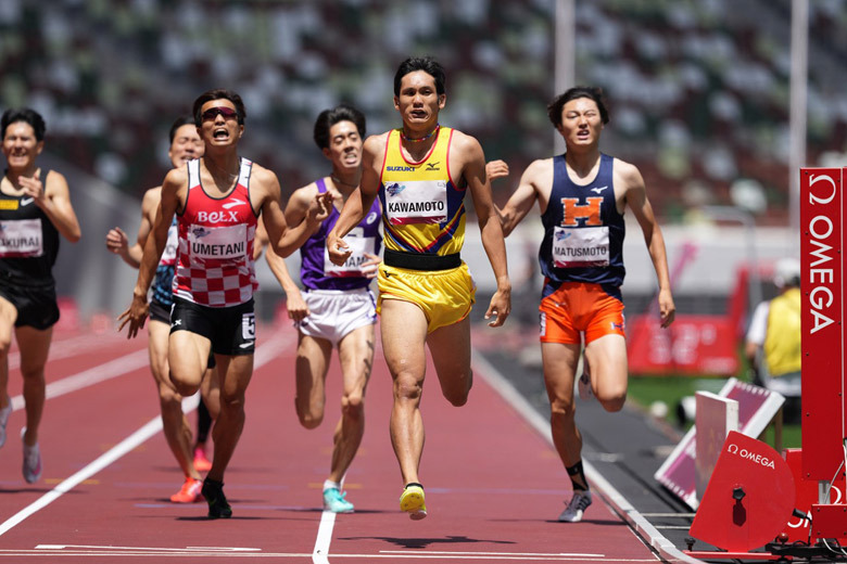 【READY STEADY TOKYO】男子800mは川元奨が優勝