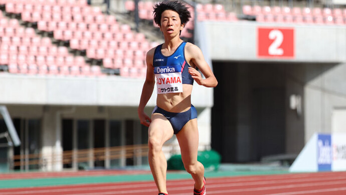 【サトウ食品日本GPシリーズ新潟大会】Denka Athletics Challenge Cup 2021：女子400mは青山聖佳が優勝