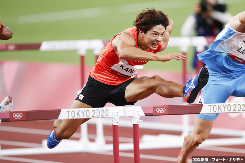 【東京オリンピック】男子110mハードル予選・金井大旺（ミズノ）