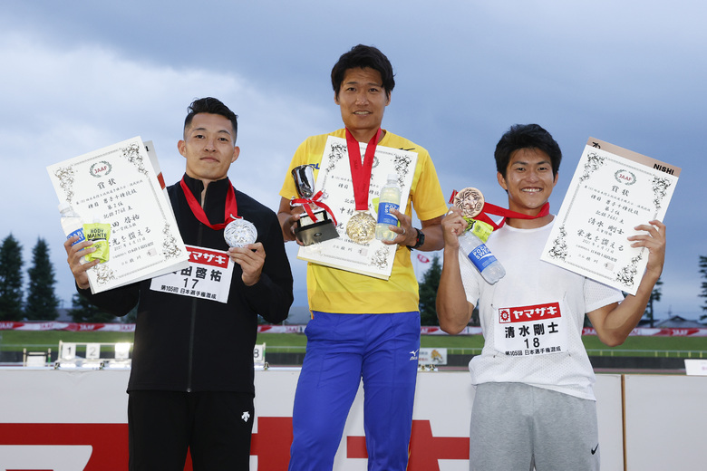 【プレイバック】第105回日本陸上競技選手権大会・混成競技～十種競技 表彰式～