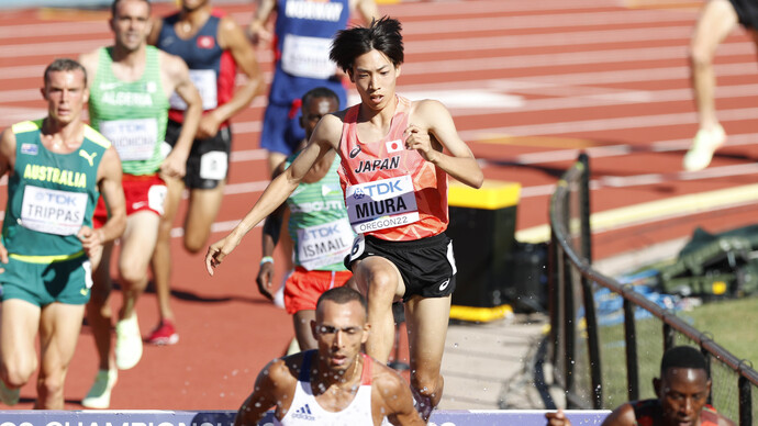 【オレゴン世界選手権】三浦龍司（順天堂大学）／男子3000m障害物予選