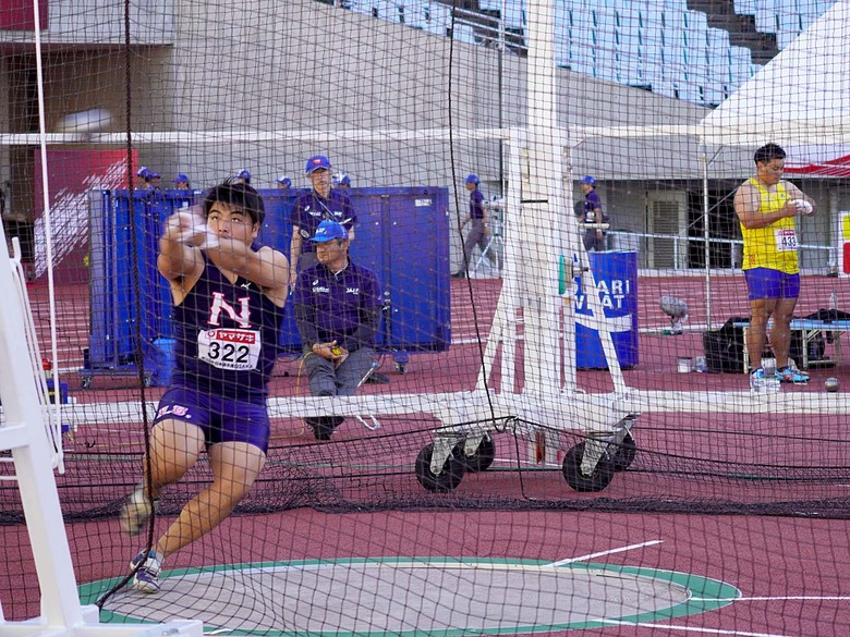 【第107回日本選手権】男子ハンマー投　自己ベストで優勝の福田翔大