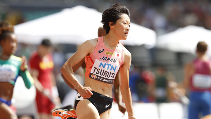 【ブダペスト世界選手権】鶴田玲美（南九州ファミリーマート）／女子200m予選