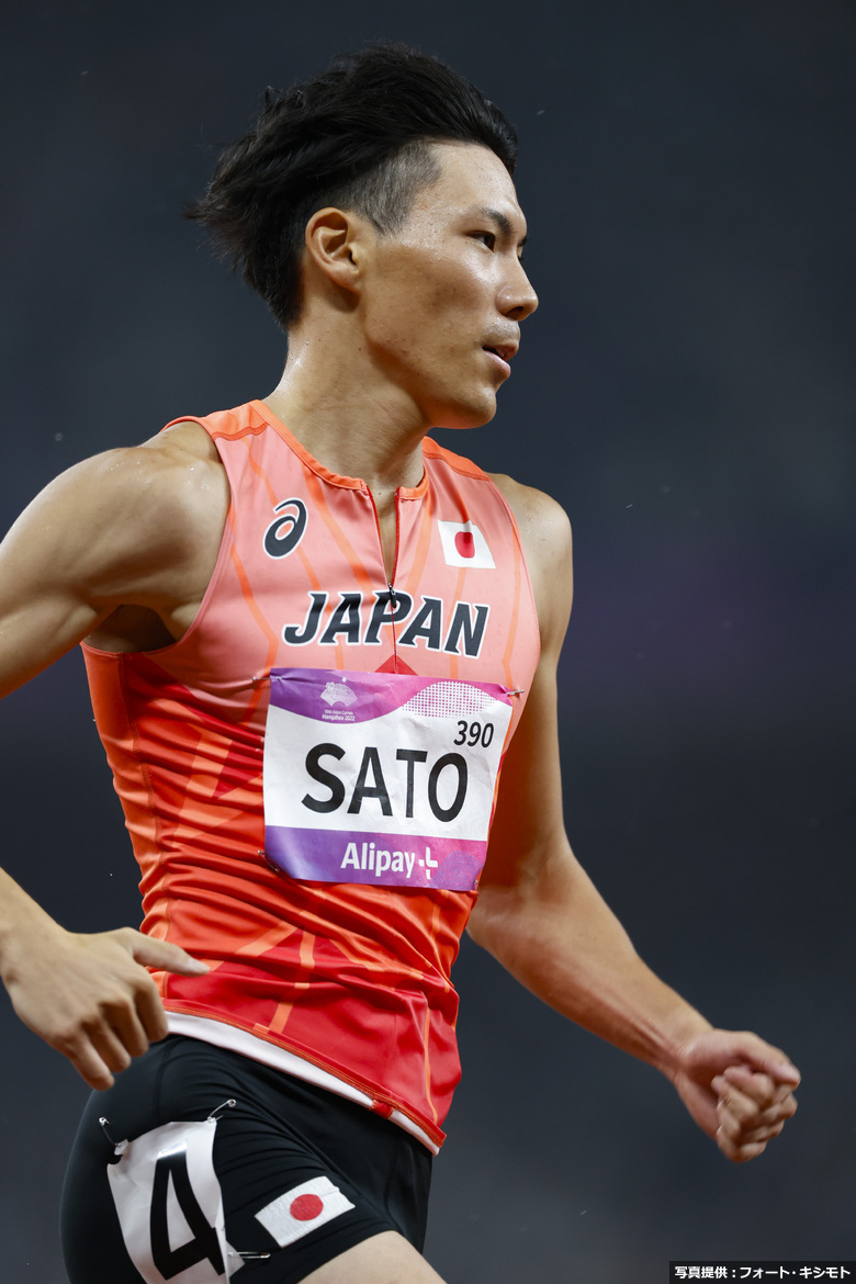 【杭州アジア大会】佐藤風雅（ミズノ）／男子400m予選
