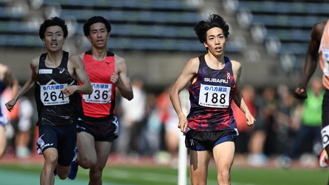 【GPシリーズ2024・金栗記念】三浦龍司（SUBARU）が男子1500mで日本人1位でゴール
