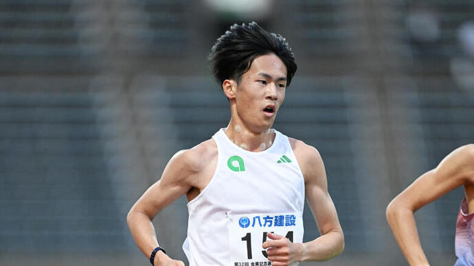 【GPシリーズ2024・金栗記念】片川祐大（亜細亜大）が男子10000mで日本人1位でゴール