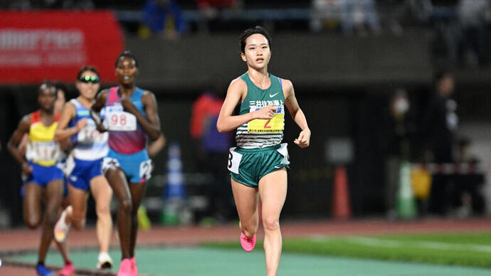 【GPシリーズ2024・金栗記念】樺沢和佳奈（三井住友海上）が女子5000mで日本人1位でゴール