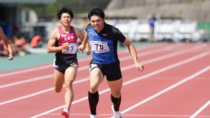 【GPシリーズ2024・出雲陸上】吉津拓歩（ジーケーライン）が男子400mで優勝