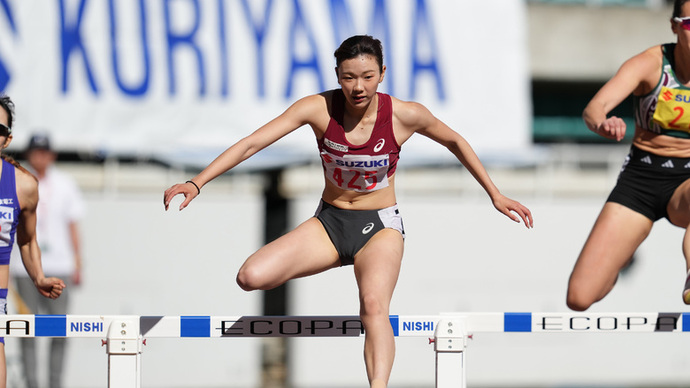 【GPシリーズ2024・静岡国際】山本亜美（立命館大）が女子400mハードルで日本人1位でゴール