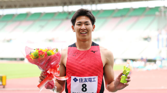 【GPシリーズ2024・木南記念】筒江海斗（ST-WAKO）が男子400mハードルで優勝