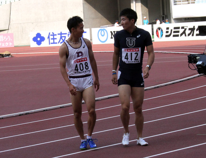 第101回 日本陸上競技選手権大会　第1日目