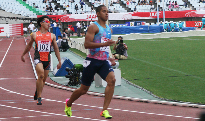 第101回 日本陸上競技選手権大会　第1日目