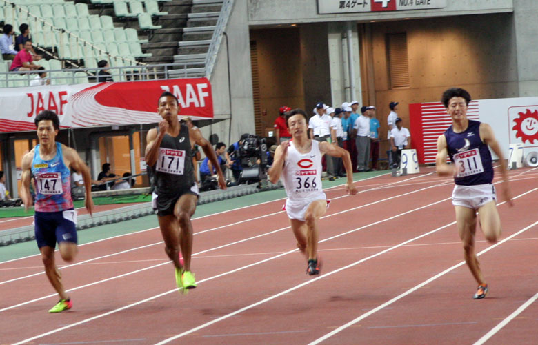 第101回 日本陸上競技選手権大会　第1日目