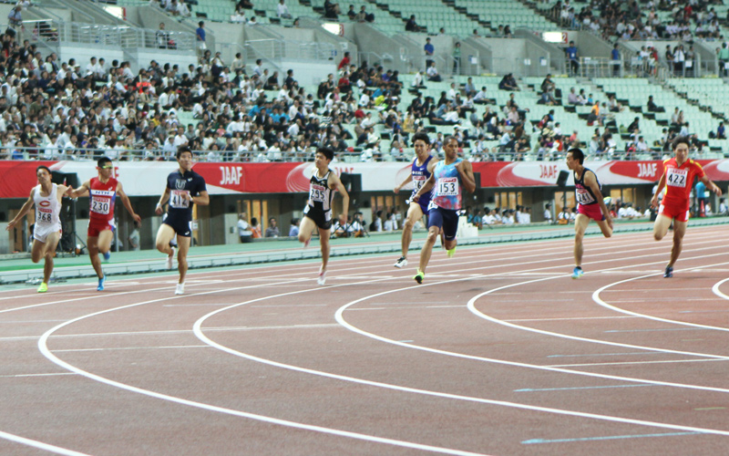 第101回 日本陸上競技選手権大会　第1日目