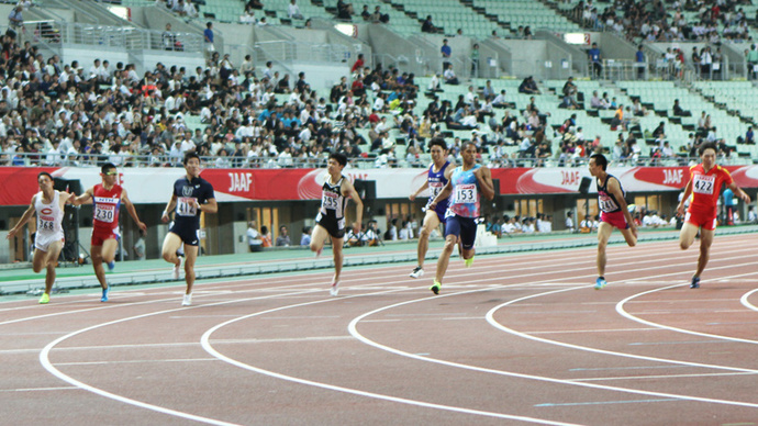 第101回 日本陸上競技選手権大会　第1日目