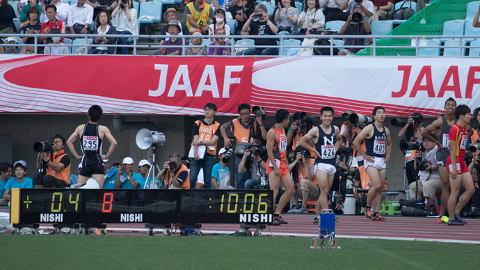 第101回 日本陸上競技選手権大会　第1日目