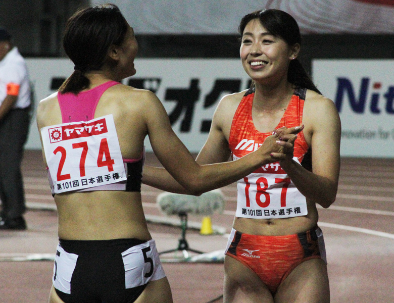 第101回 日本陸上競技選手権大会　第2日目