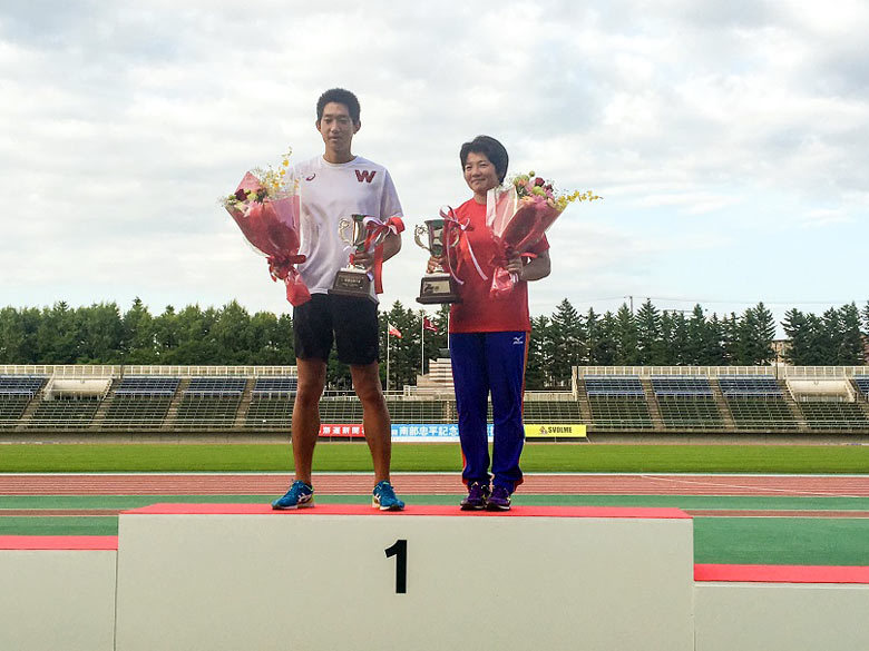 第30回南部忠平記念陸上競技大会：海老原選手と石田選手が標準記録を突破