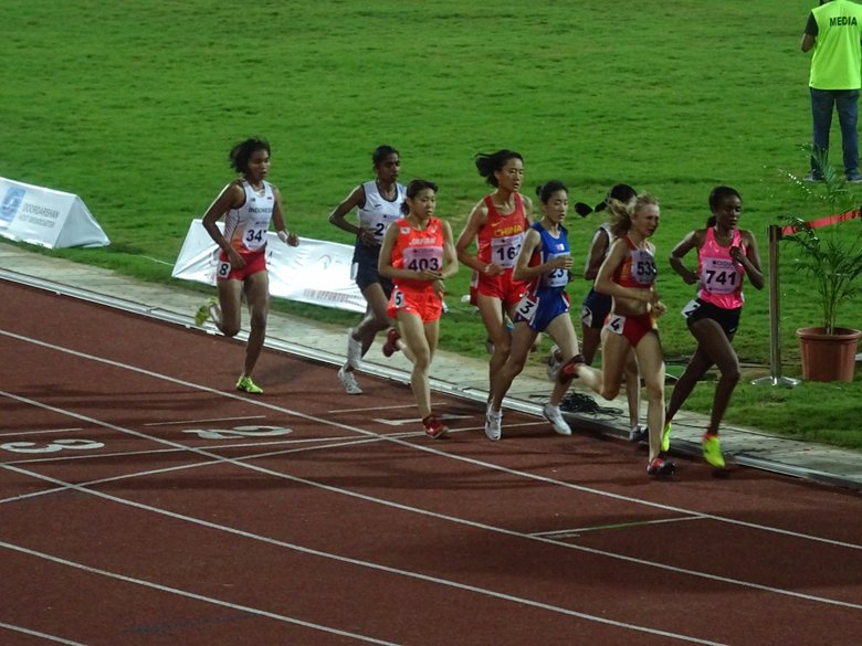 【アジア選手権1日目】小井戸が5000mで5位に！