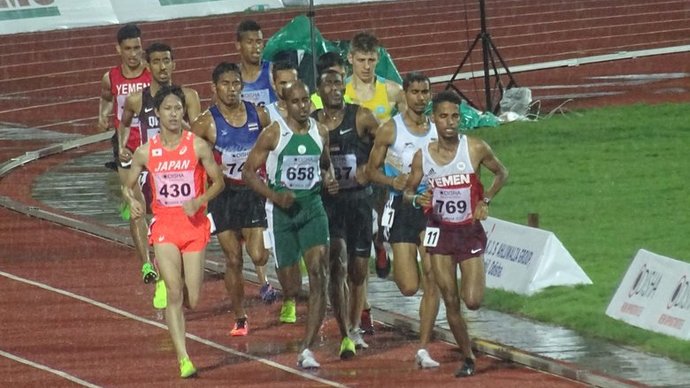 【アジア選手権2日目】1500mで井上弘也が6位に入賞