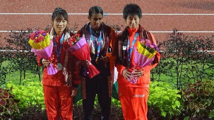 【アジア選手権2日目】1500mで陣内綾子が銅メダル獲得