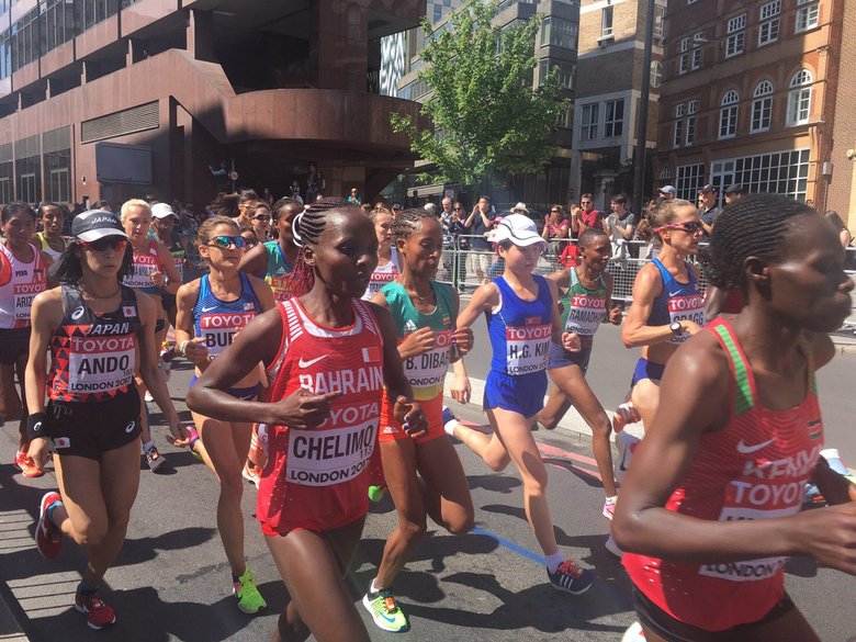 【2017世界陸上：第3日目】女子マラソンが10km通過！