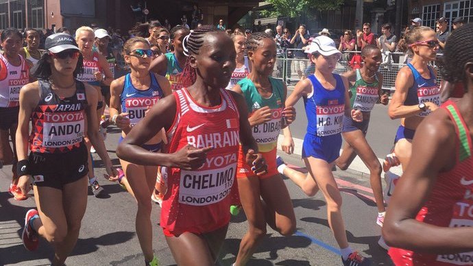 【2017世界陸上：第3日目】女子マラソンが10km通過！