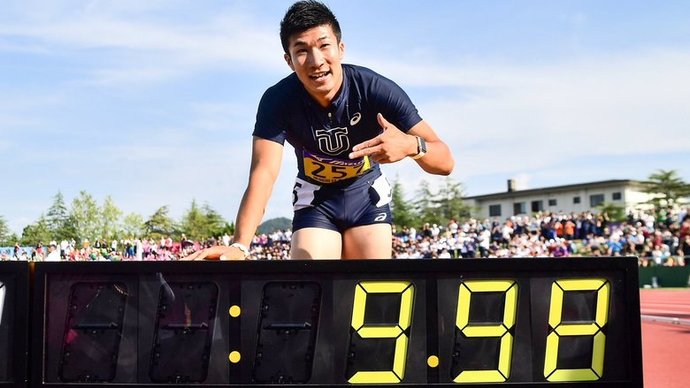 【9秒台！】桐生選手、日本インカレ男子100mで9秒98（その５）