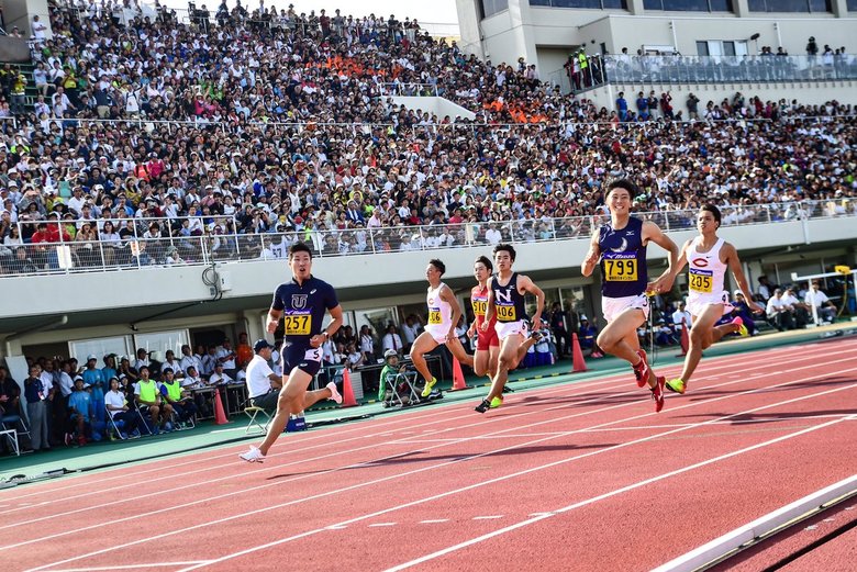 【9秒台！】桐生選手、日本インカレ男子100mで9秒98（その１）