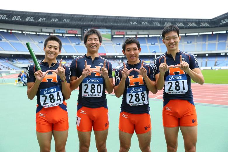 前大会（第101回日本選手権リレー）男子4×100mR