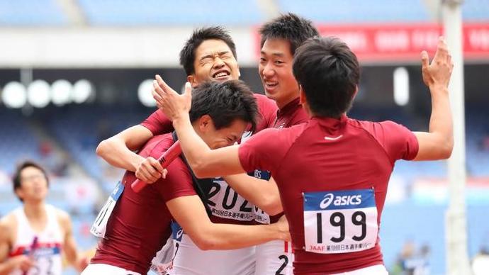 前大会（第101回日本選手権リレー）男子4×400mR