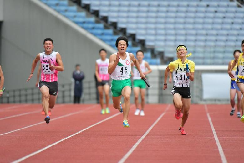 前大会（第47回ジュニアオリンピック）ABC男子共有4×100mR