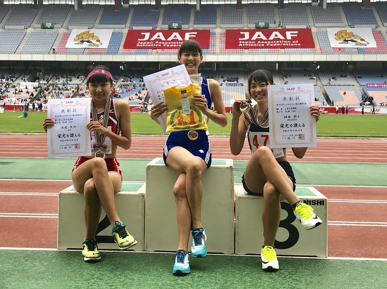 ジュニアオリンピック A女子走高跳 第48回ジュニアオリンピック陸上競技大会 第101回日本陸上競技選手権リレー競技大会