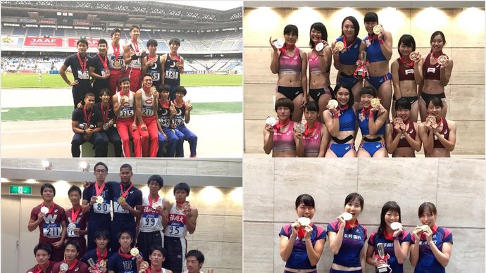 【レポート＆コメント】日本選手権リレー 中央大、日本体育大（4×100mR）、東洋大、東邦銀行（4×400mR）、福岡（U18男女混合4×400mR）が優勝