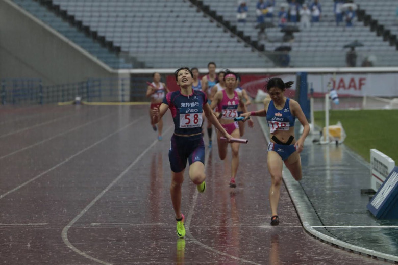 【日本選手権リレー】女子4×400mR