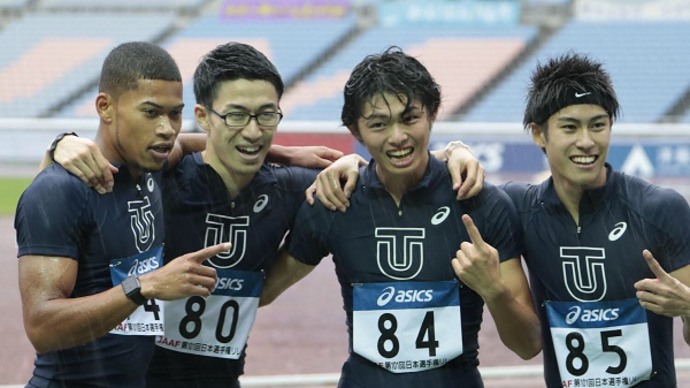 【日本選手権リレー】男子4×400mR