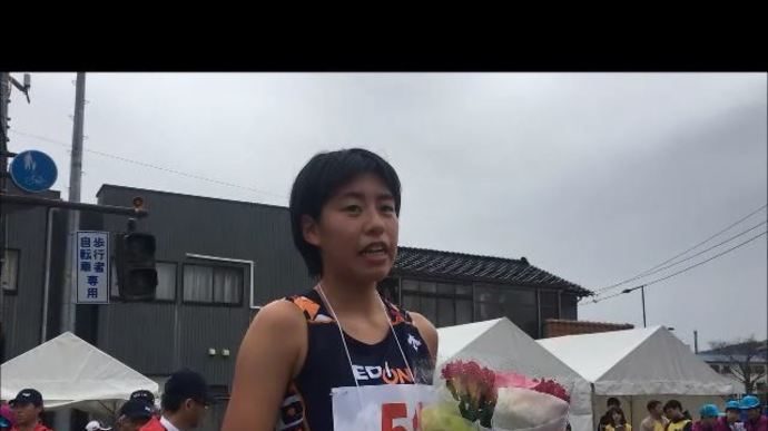 【女子ジュニア10km競歩優勝！】藤井菜々子選手レース直後インタビュー