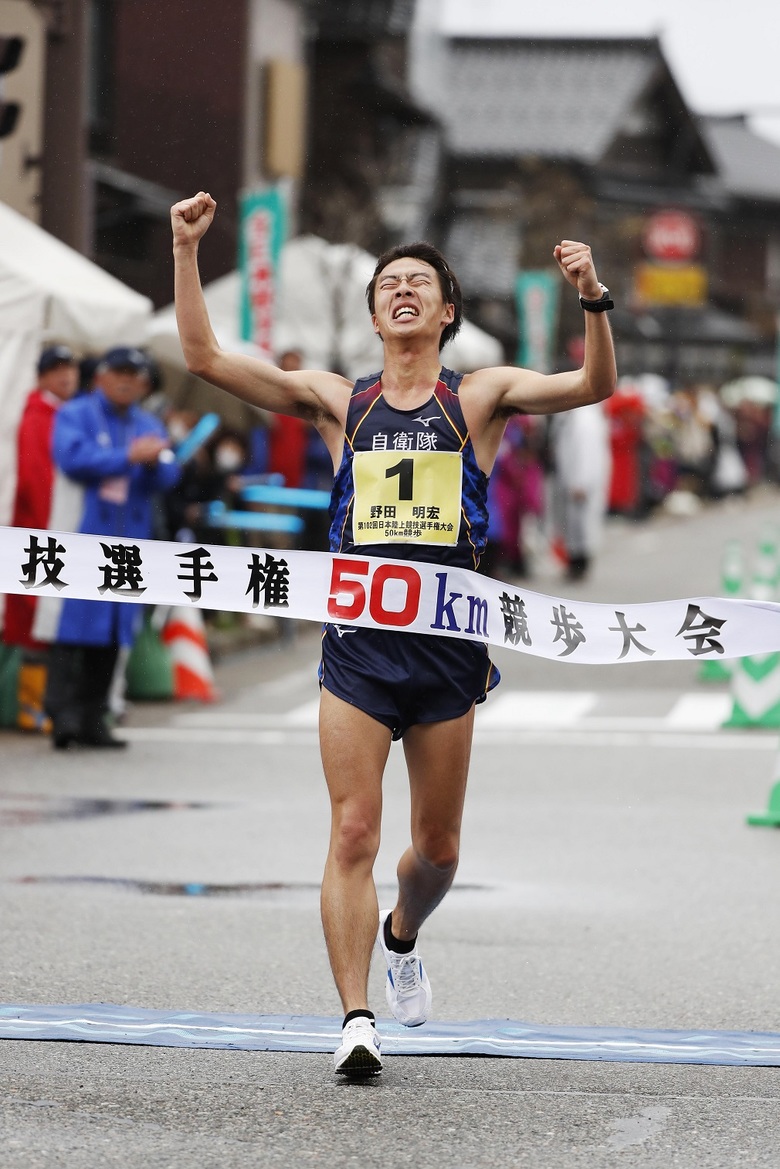 【第102回日本陸上競技選手権大会】男子50km競歩にて優勝！