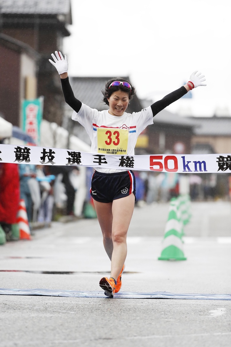 【日本選手権50km競歩(オープン)1位！】園田世玲奈選手