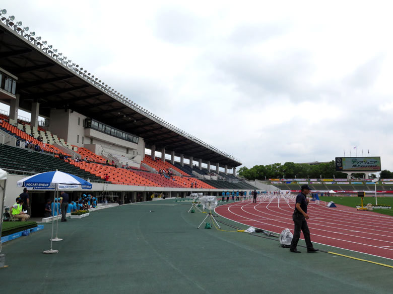 アジアジュニア陸上：大会2日目が始まります