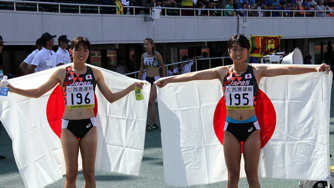 女子800mは川田朱夏選手、塩見綾乃選手のワンツー！