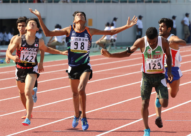 鳥居風樹選手、800mで3位に