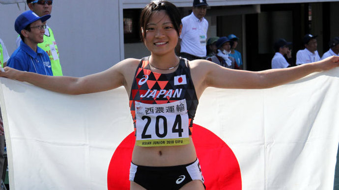 女子100mHは大会タイ記録を出した吉田唯莉選手（筑波大）が見事優勝！