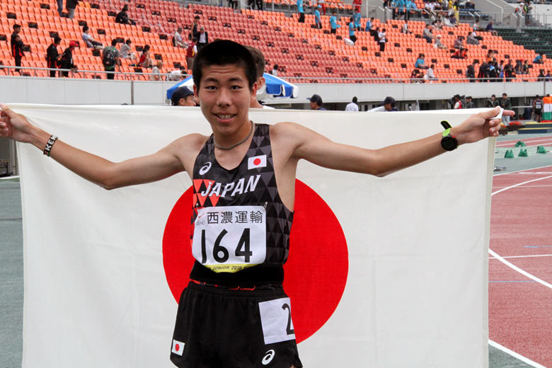 男子5000mで田澤 廉選手が2位に