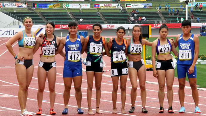 2日間戦い抜いた女子七種競技終了後の選手たち