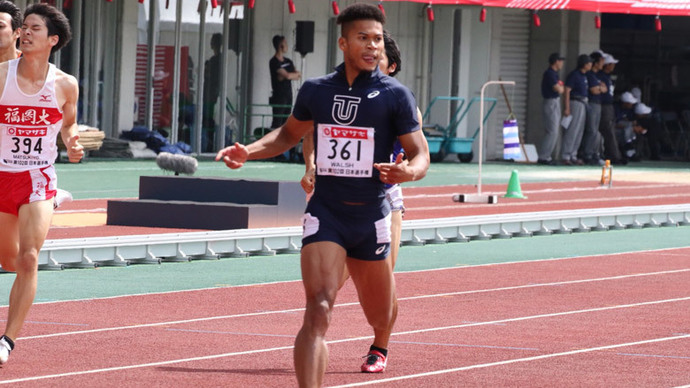 男子400m予選もスタート！