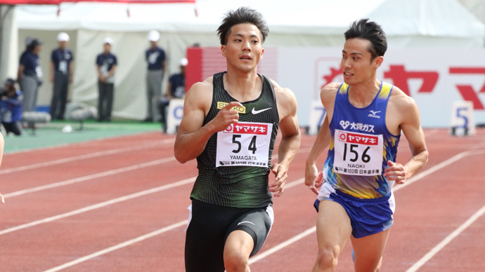 山縣亮太も盤石のレースを見せる